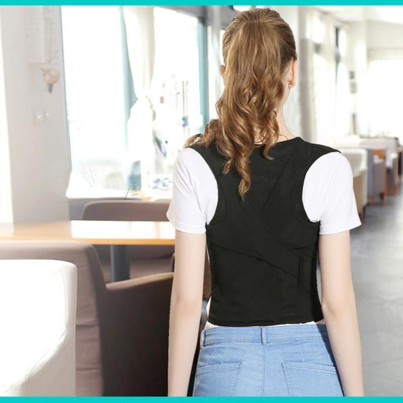 

Регулируемый пояс для выравнивания осанки - Дышащая неопреновая поддержка спины для реабилитации поясницы и позвоночника