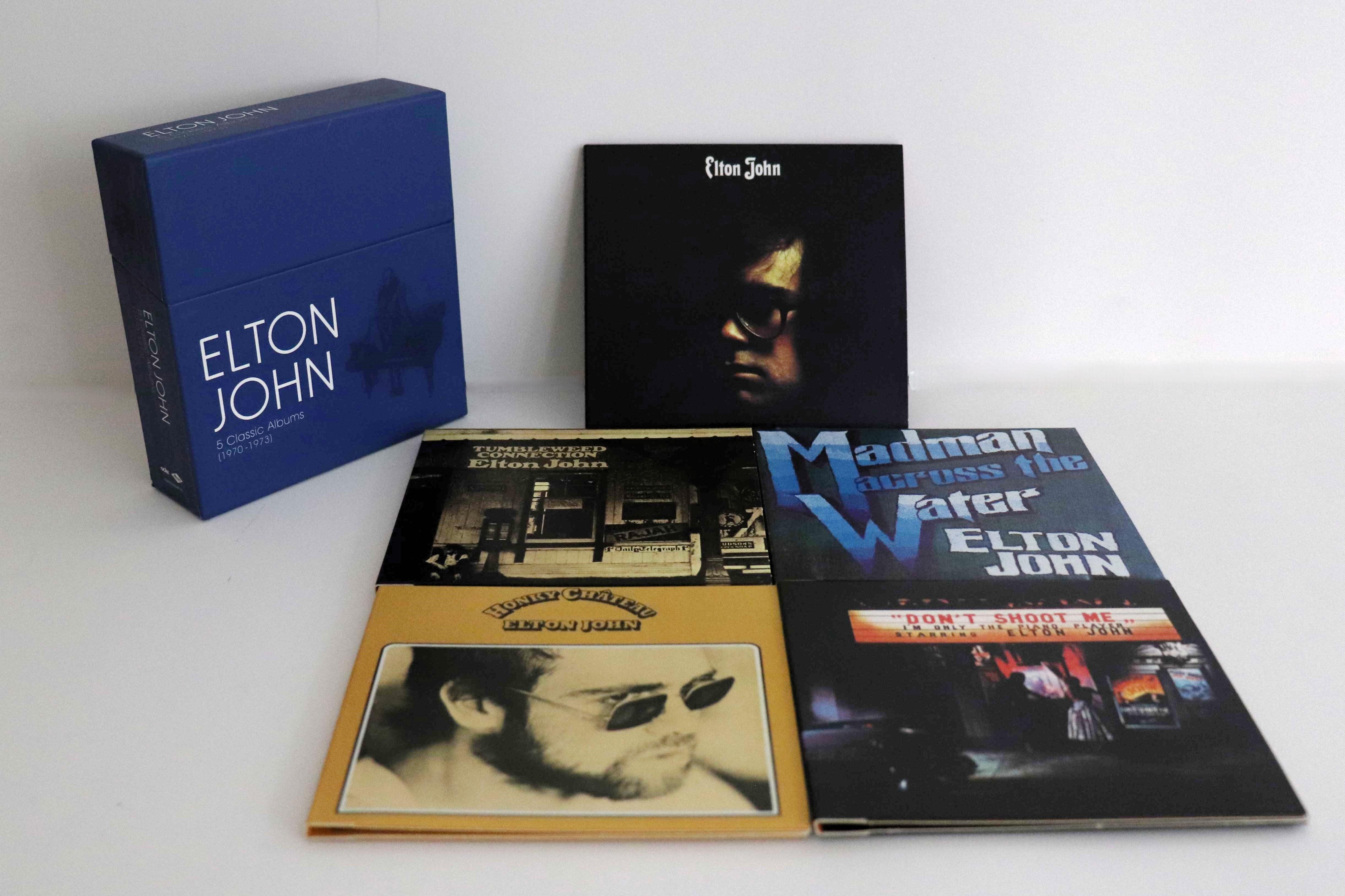 

CD ELTON JOHN - 5 Classic Albums (1970-1973) 00602537069118 ROCKET RECORD C 2012 Europe Rock Used