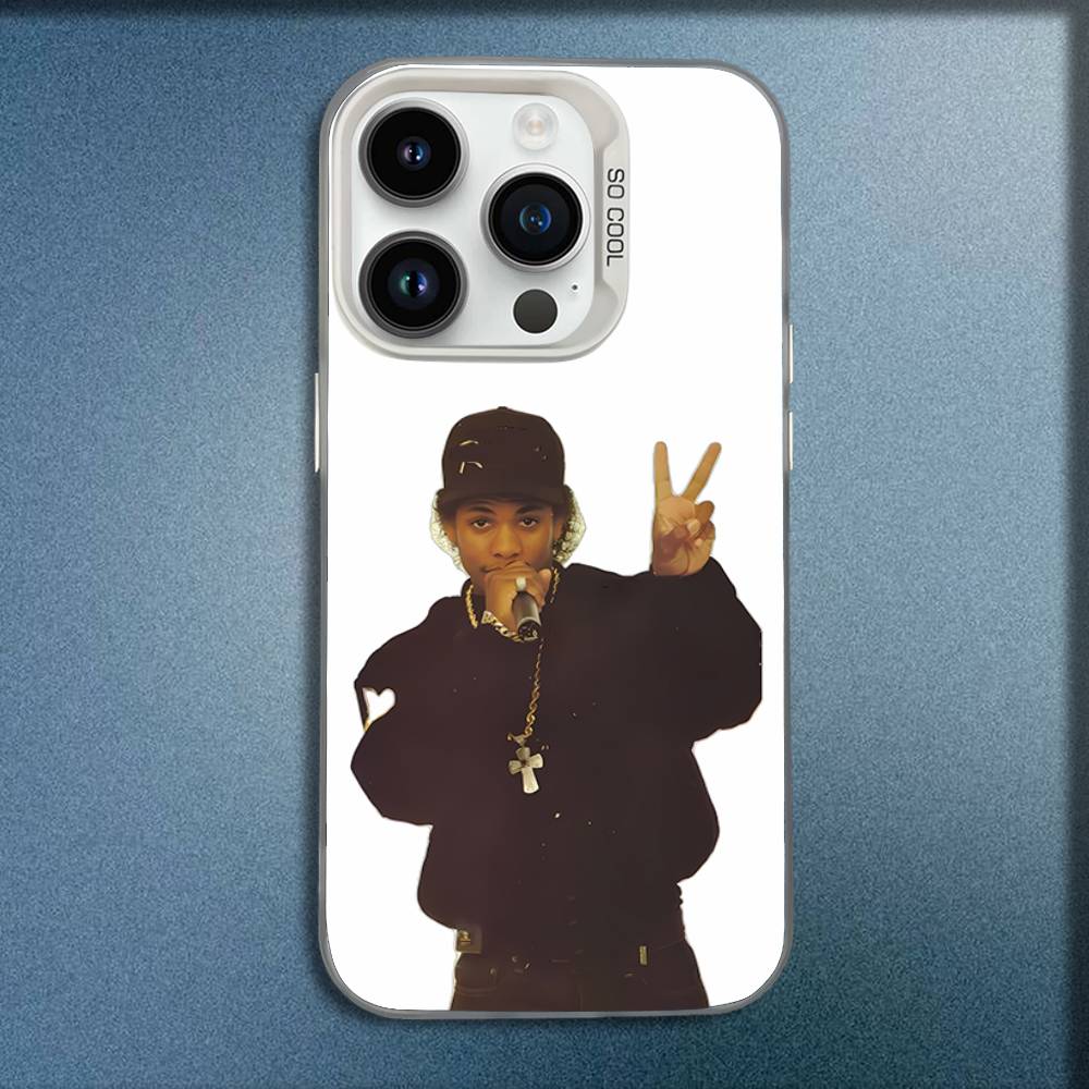 Phone Case For iPhone 16,15,14,13,12,11,Mini,Pro,E,MAX White Candy Matte Shockproof Rapper E-Eazy Cool Cover iPhone16