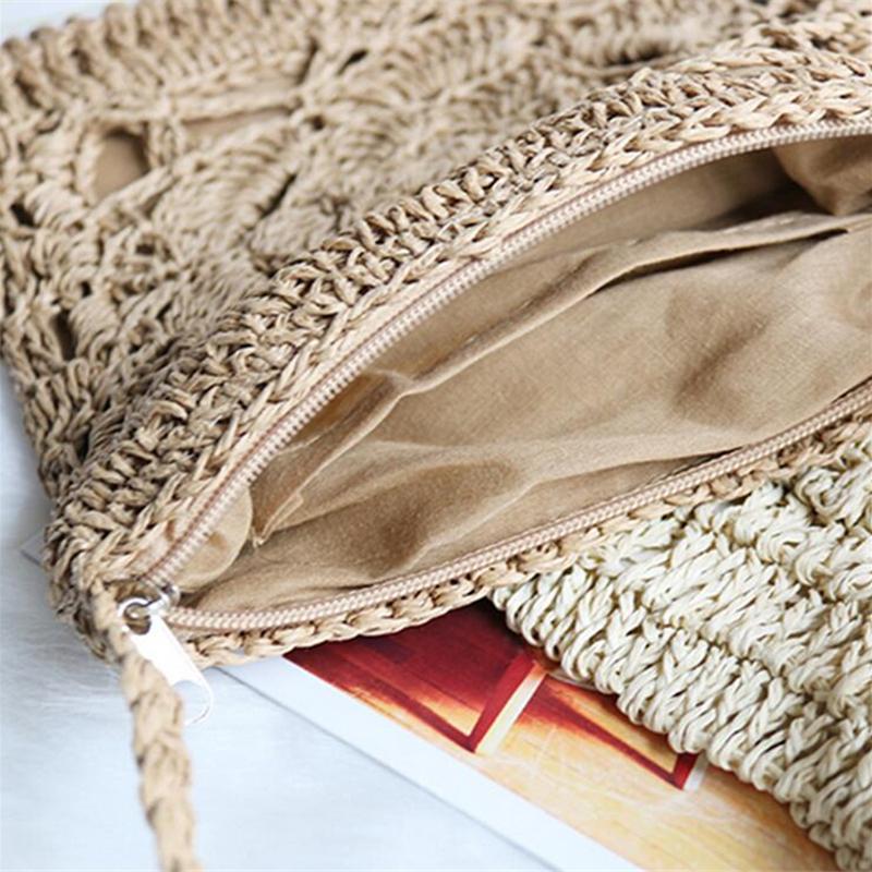 Женские соломенные сумки — фото 13