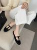 2025 New Autumn Baotou Half-drag Flat Women's Slippers