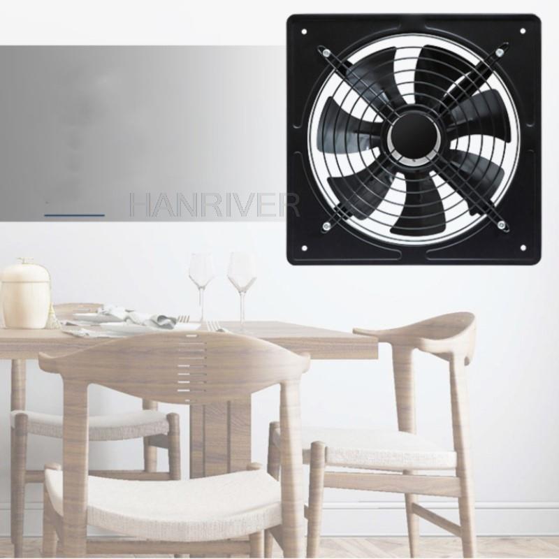 10 inch Metal Exhaust Fan High Speed Air Extractor Window Ventilation Fan for Kitchen Ventilator Axial Industrial Wall Fan 220V