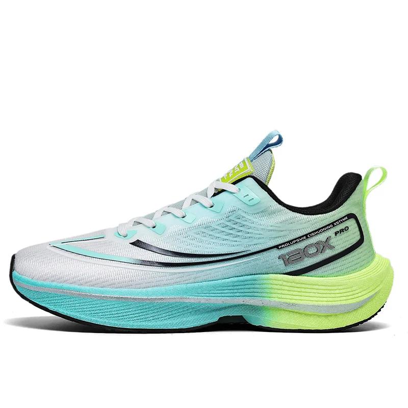 Summer Mens Sports Shoes Racing Trend Comfortable Training Shoes Marathon Anti Slip And Wear-Resistant Running Shoes