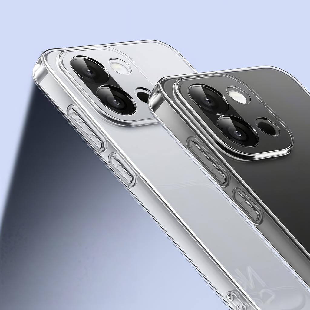 Transparent TPU Shockproof Protection Phone Case for Oneplus 15 / 13 / 13T - Clear