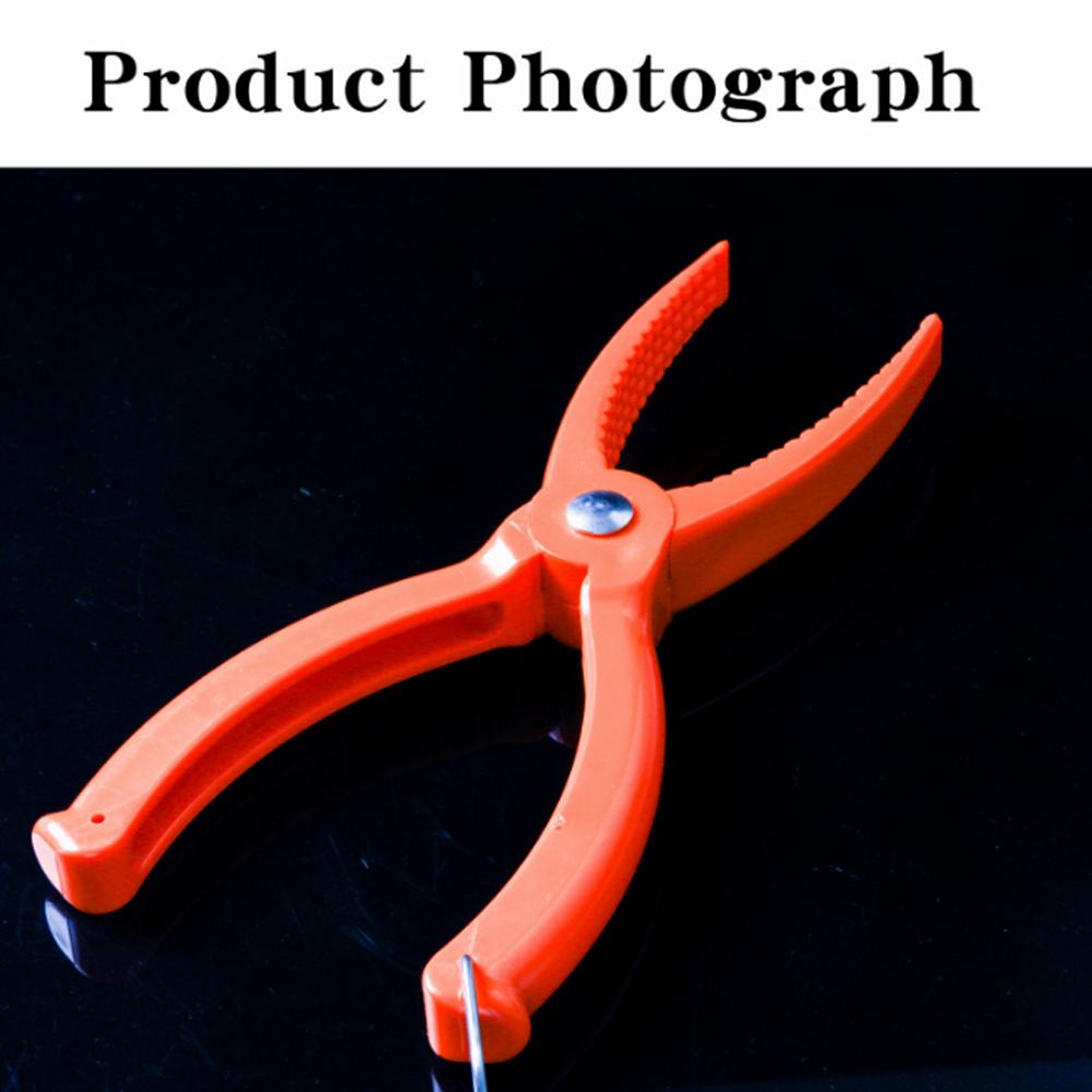 Dispozitiv de control al peștelui în aer liber Clemă din plastic pentru pescuit Instrument de prindere a buzei Controler Momelă Clemă anti-alunecare Kit de consumabile pentru clești