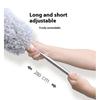 2.8m Long Telescopic Pole Electrostatic Dust Sweeping Artifact Bendable Feather Duster Household Handheld Cleaning Dust Duster