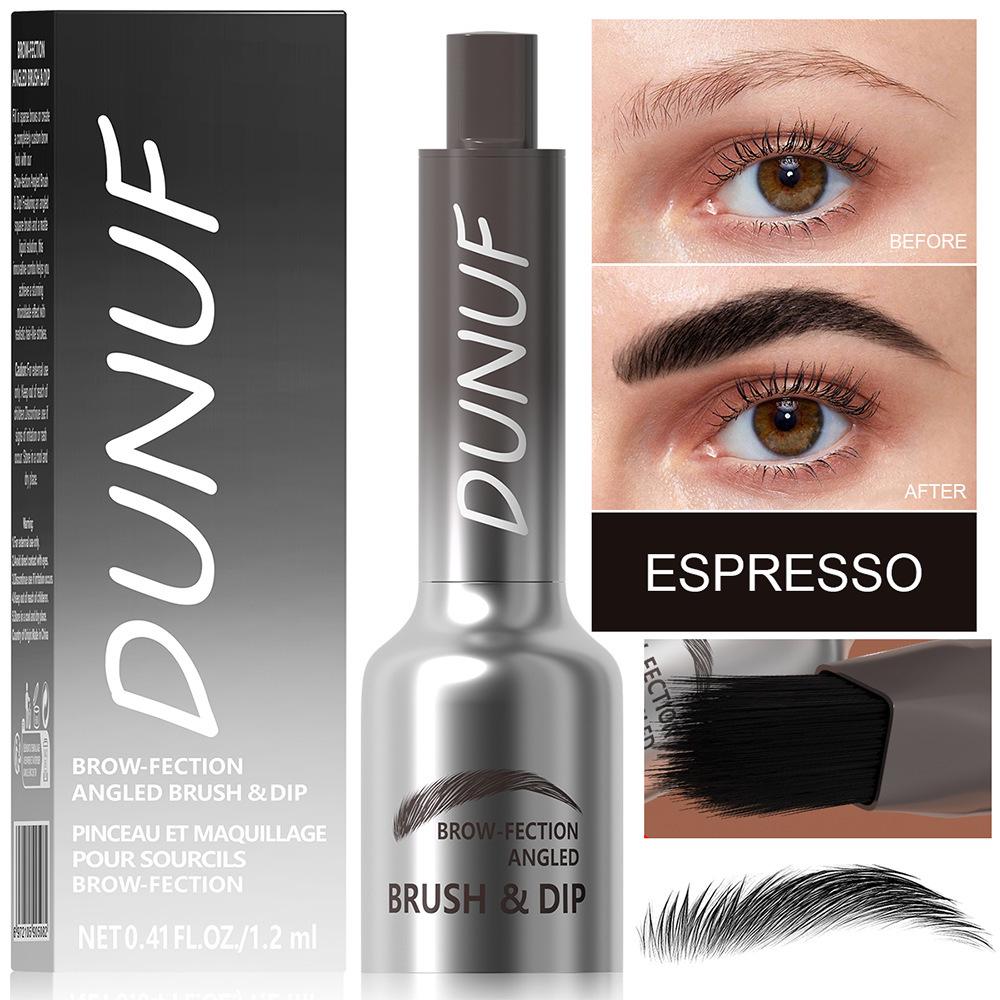 DUNUF Dual-Color Eyebrow Gel: Long-Lasting, Smudge-Proof, Natural Definition for Bold Brows.