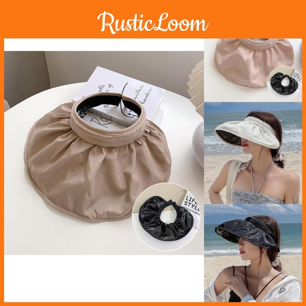 Chic Breathable Shell Cap With Uv Protection Sunhat For Ladies In Various Colors