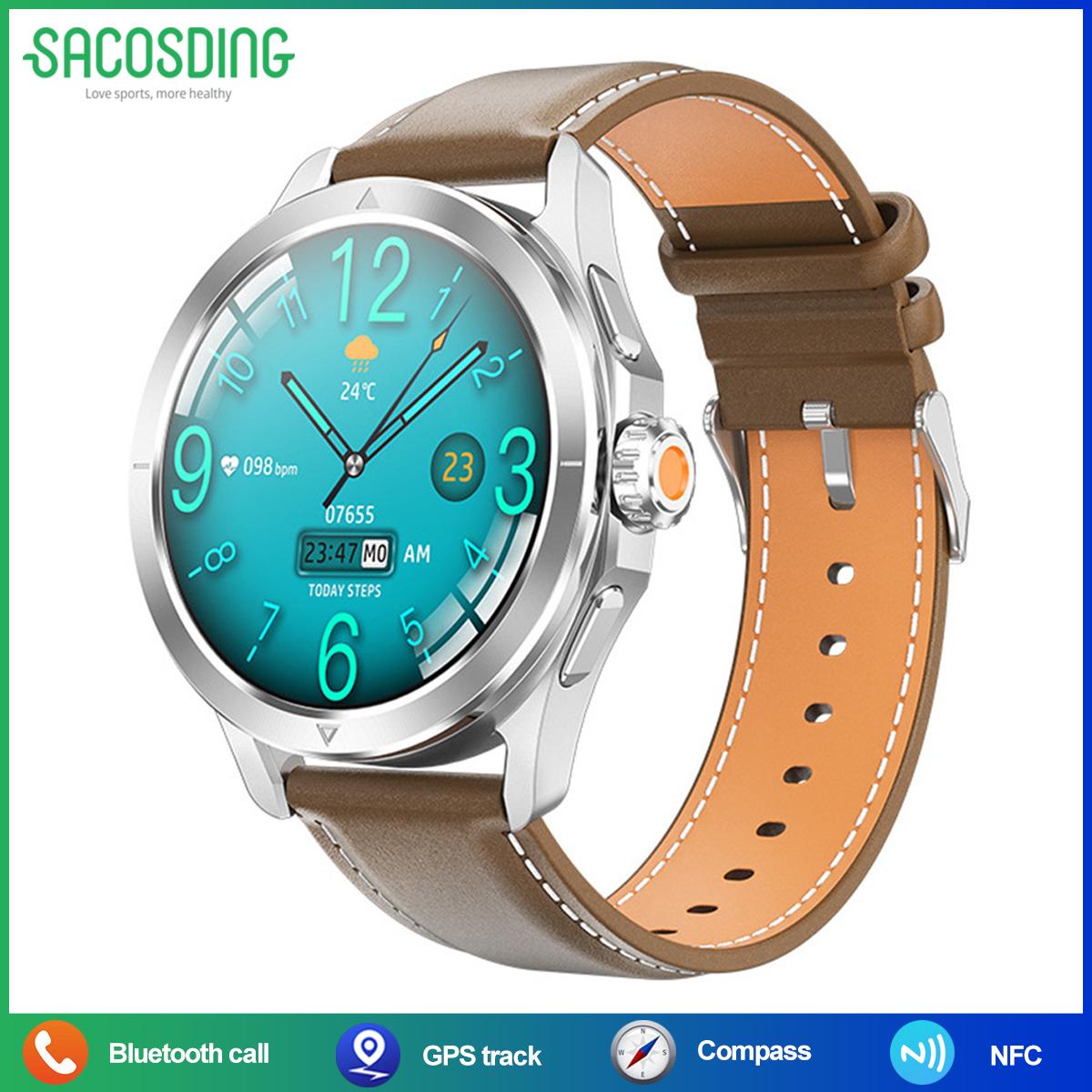 2025 Новые часы S4 Ultra Sports для мужчин, высотомер, GPS, трек, компас, NFC HD, BT, умные часы для Android IOS XIAOMI