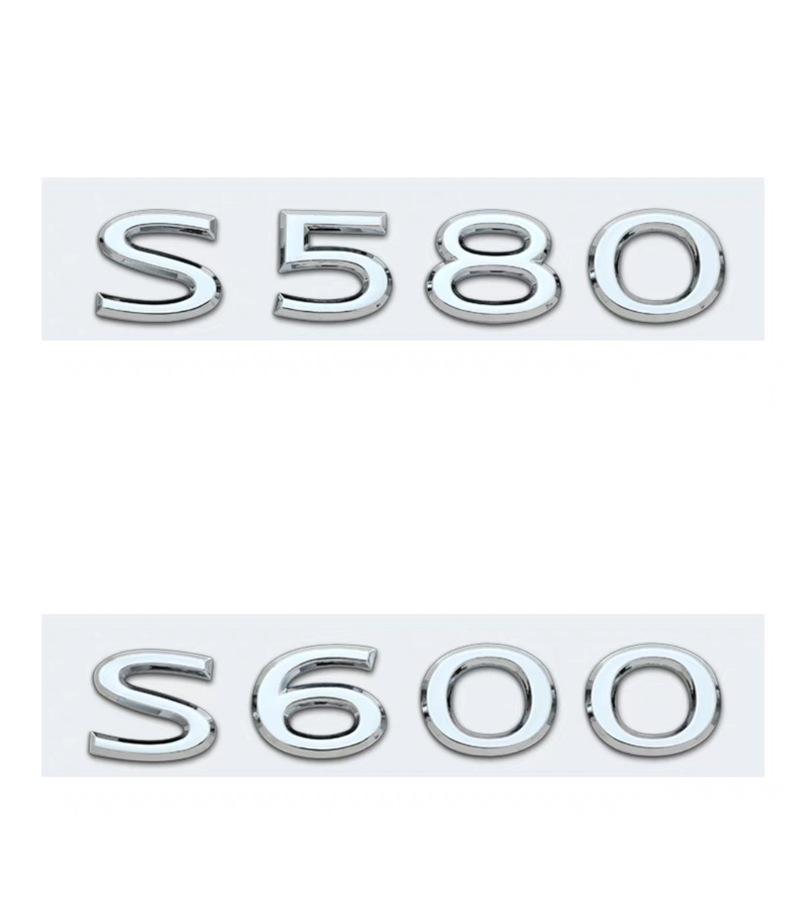 Mercedes-Maybach Autoemblem Schriftzug für S480 S580 S680 GLS480 GLS600 V12