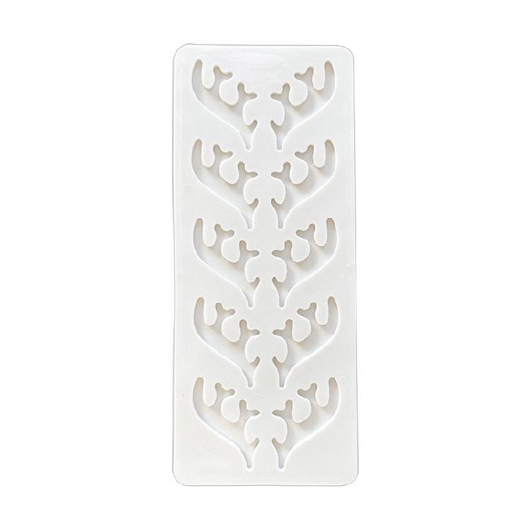 

Silicone Molds Fondant Moulds Sugarcraft Mold Christmas Elk Antlers Shape Design сірий
