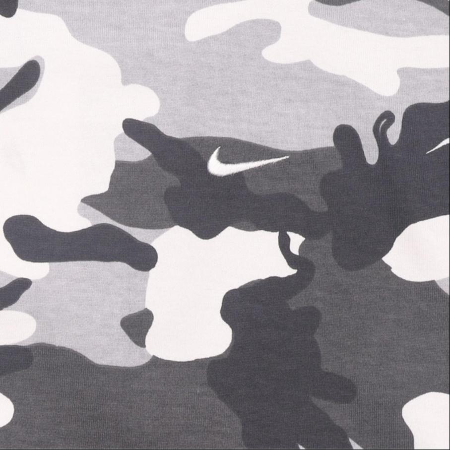 Nike T Shirts Men's Light Gray Crew Neck Moderate Straight Fit Unisex DN1261-133