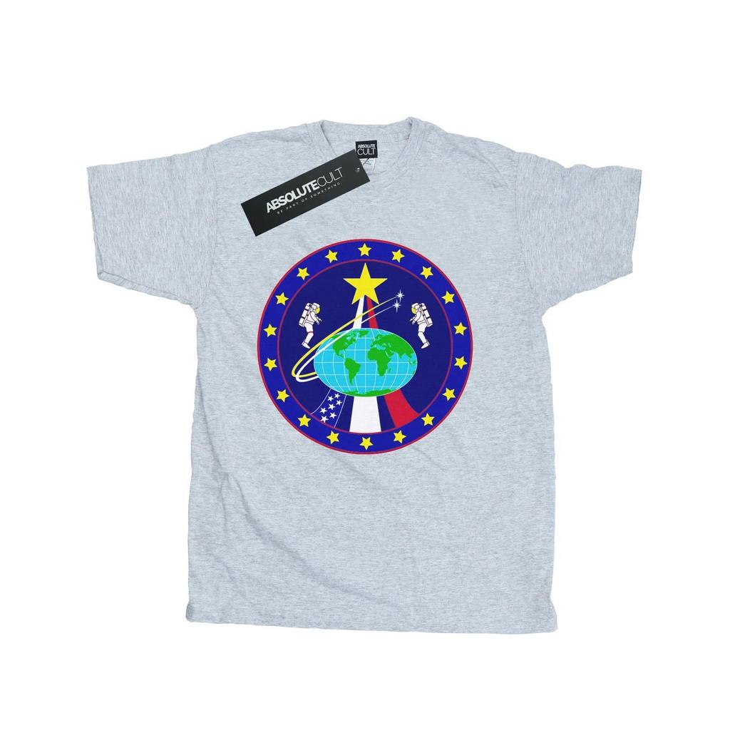 NASA Mens Classic Globe Astronauts T-Shirt