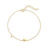 Simple And Fashionable S925 Sterling Silver Five-Pointed Star Small Pendant Stacked Bracelet Versatile Bracelet Daily Commuter Accessories