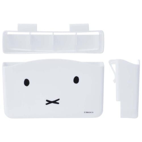 Skater Refrigerator Door Pocket Condiment Tube Pocket, Miffy Design, Holds 4 Tubes, KTP1-A