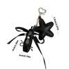 Artistic Ballet Shoe Keychain With Sparkling Star Accent Soft PU Materials Pendant For Women Gift Bag Charm Accessory
