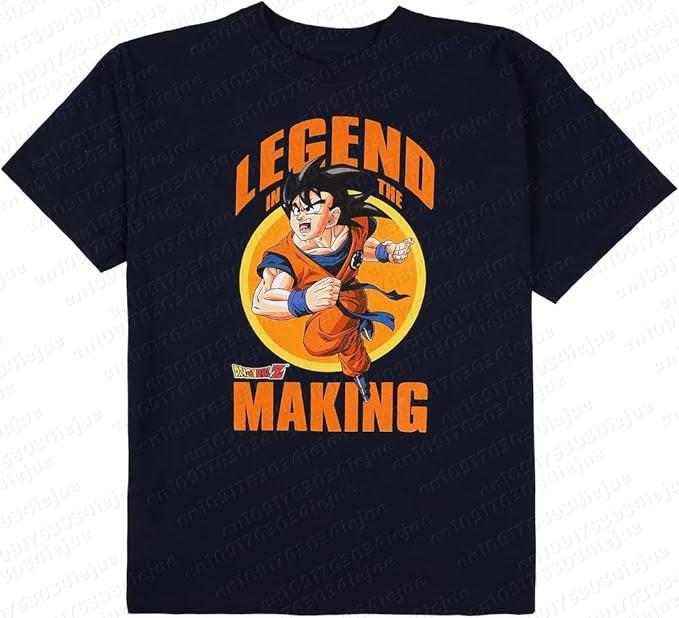 Dragon Ball 2026 New Hot Summer Cotton Printed Tshirt Unisexs New Anime Printed Comfortable and Breathable Casual Loose
