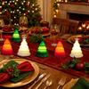 XS3D002 Luminous 3D Christmas Tree Ornament - Festive Party Desktop Decoration