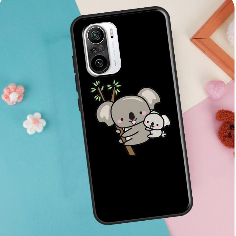 Cute cartoon watercolor animal koala Case For Xiaomi Mi 11T 12 Pro 12X Mi 11 Lite Ultra Cover For POCO X3 Pro X4 GT M3 M4 F3