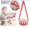 Drum Wood Kids Early Educational Musical Instrument For Children Baby Toys Beat Instrument Hand Drum Tabora