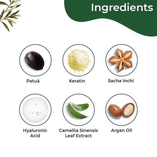 Pilgrim Amazonský Patuá Vlasový Esenciálny Rituál pre Kučeravé Vlasy s |Vlasovým Olejom Patuá (115 ml) +Keratínový šampón (200 ml) + Keratínový kondicionér (200 ml)