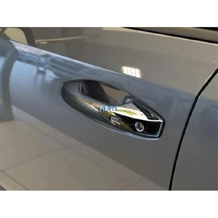 For Nissan Kicks 2025 + Car Styling Door Handle Frame Bowl Cover Auto Parts Protector Decoration Accessories Exterior Sticker