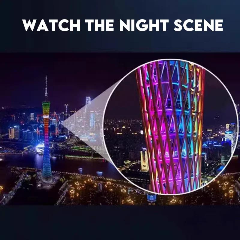 Portable High-definition Mini Monocular Telescope with Zoom for Outdoor Fishing Used for Hunting Camping and Mountaineering