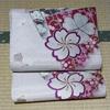 Used Double-sided Pure Silk Nishijin-ori Fukuro Obi Nishijin-ori