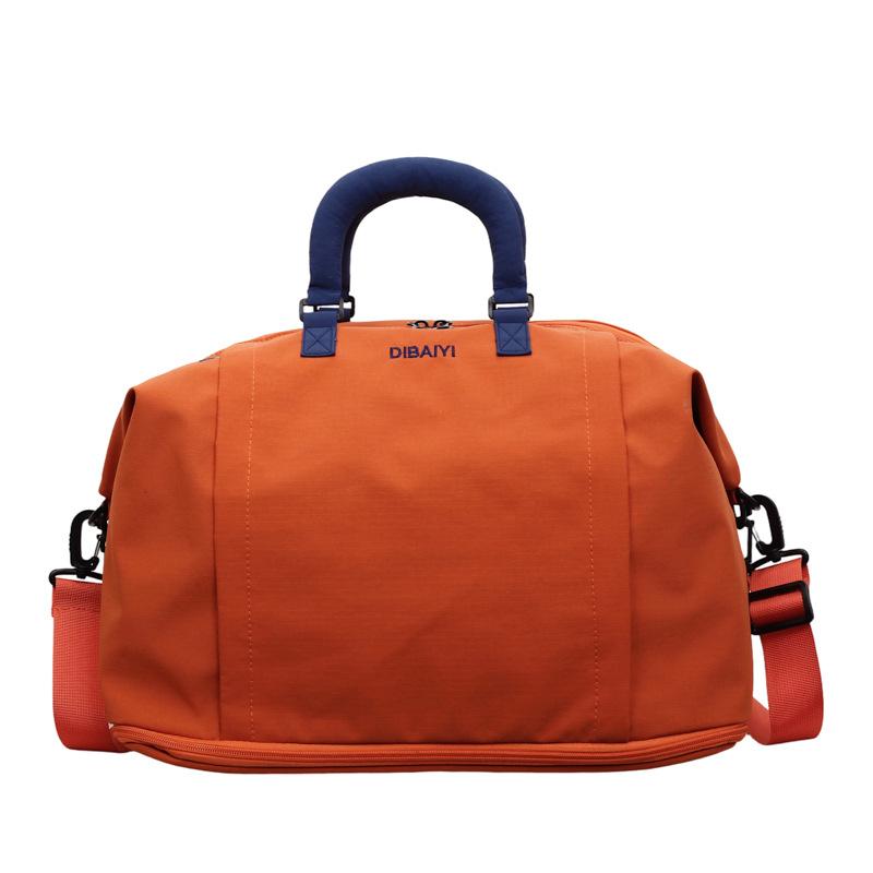 Large Capacity Short Distance Travel Bag Women's Storage Bag Duffel Bag Sports Fitness Bag