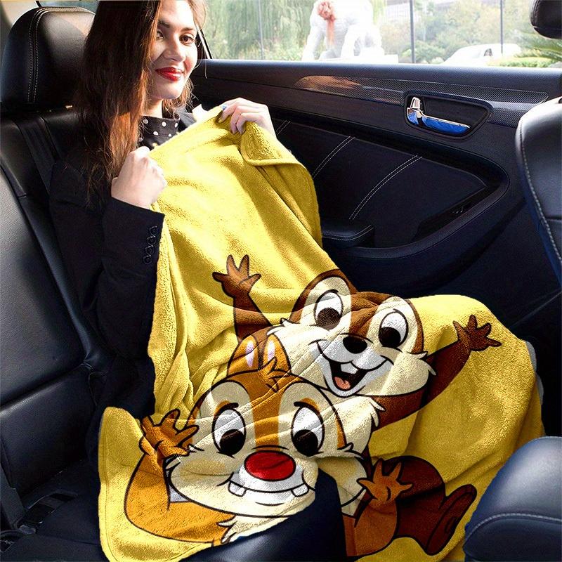 1 ks, "deka Chip a Dale Měkká a útulná Domácí dekorace na pohovku, postel, Cestování, Kempování, Auto, Pláž, Kancelářské zdřímnutí Perfektní dárek pro přátele"