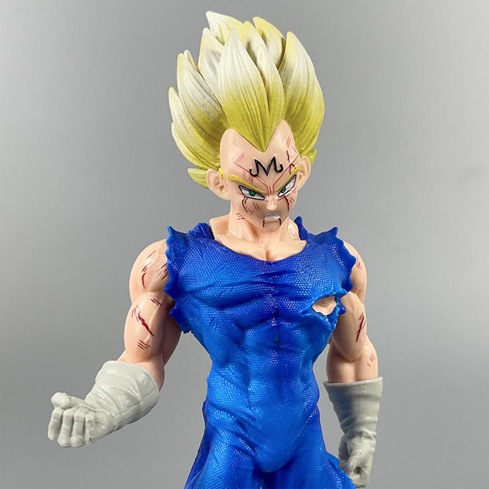 Vegeta Dragon Ball Vegeta 19Cm Anime FiguresGK Action Figures Battle Damage PVC Model Collection Ornament Toys Gifts