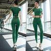 Women's High-End Summer Yoga & Running Activewear Set - Quick-Dry Tight Fit Sportswear