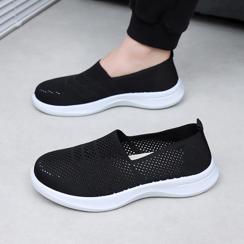 Shoes men's summer new men's breathable fashion casual men's shoes soft sole shallow mouth single shoes