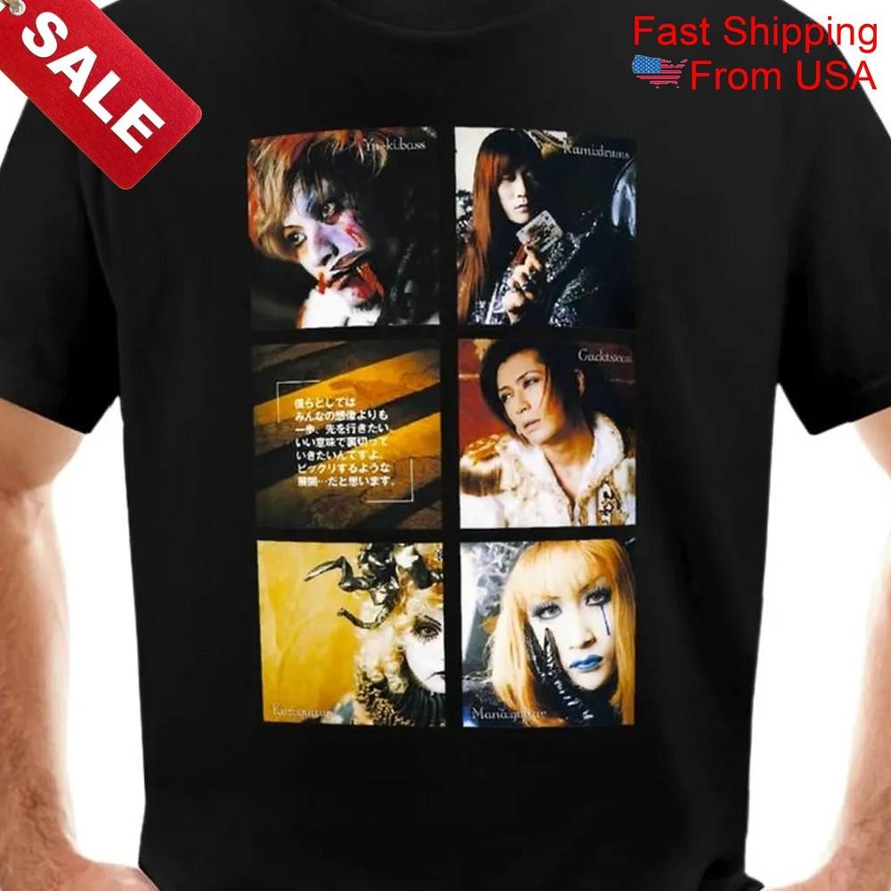 New Mana Malice Mizer Lucky Gift For Fans Unisex All Size Shirt 1LU194 Unisex T-Shirt XXXXL