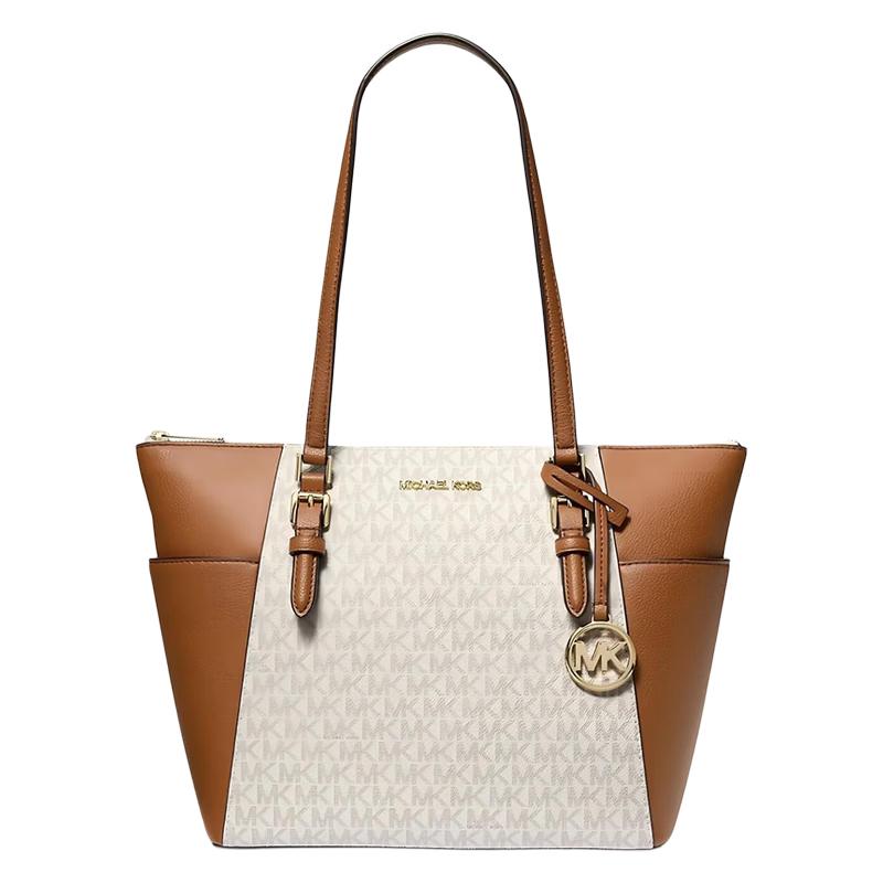 

Michael Kors Charlotte Large Signature Tote Bag