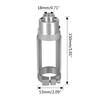 Fixing Bracket for Square Hole Drill Bit Adapter Compatible with Hand Electric Drills Aluminium Alloy Material