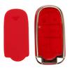 ACROPIX TPU 5 Button Keyless Entry Remote Cover Key Holder Cover for Jeep Cherokee Compass Renegade Grand Cherokee Red 1pc