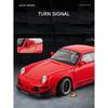 1/22 Porsche 993 RWB 911 Supercar Alloy Model Car Toy Diecasts Metal Casting Sound and Light Car Toys for Children Vehicle