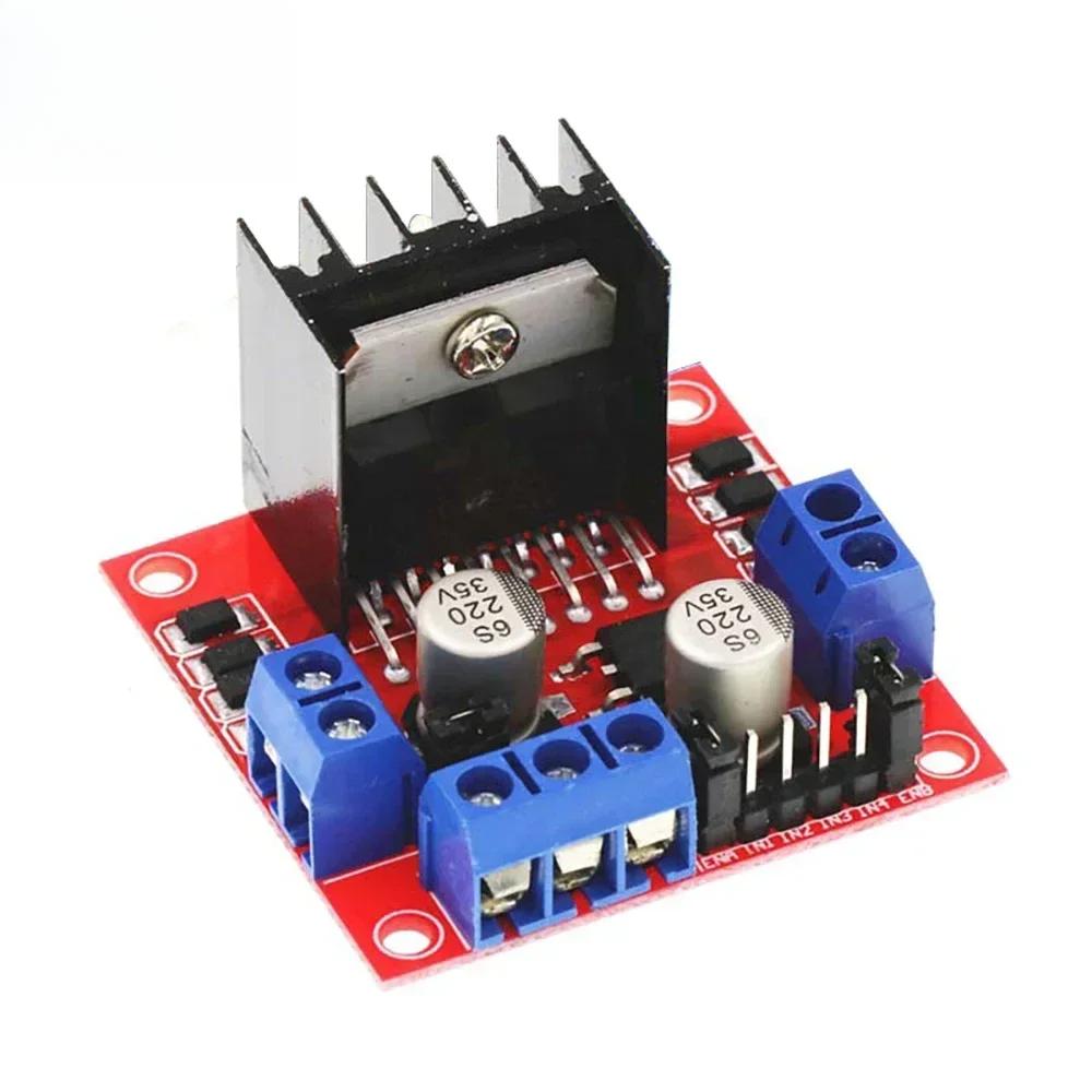 1PCS L298N Driver Board Module L298 Stepper Motor Smart Car Robot Breadboard Peltier High Power L298N DC Motor Drivers