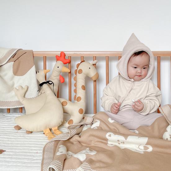 Panenka Hračka Super Měkký Králíček Jelen Kuře Tvar Plyšová Zvířátka Plyšová Hračka pro Děti Dárek Vánoce Dekorace do Ložnice