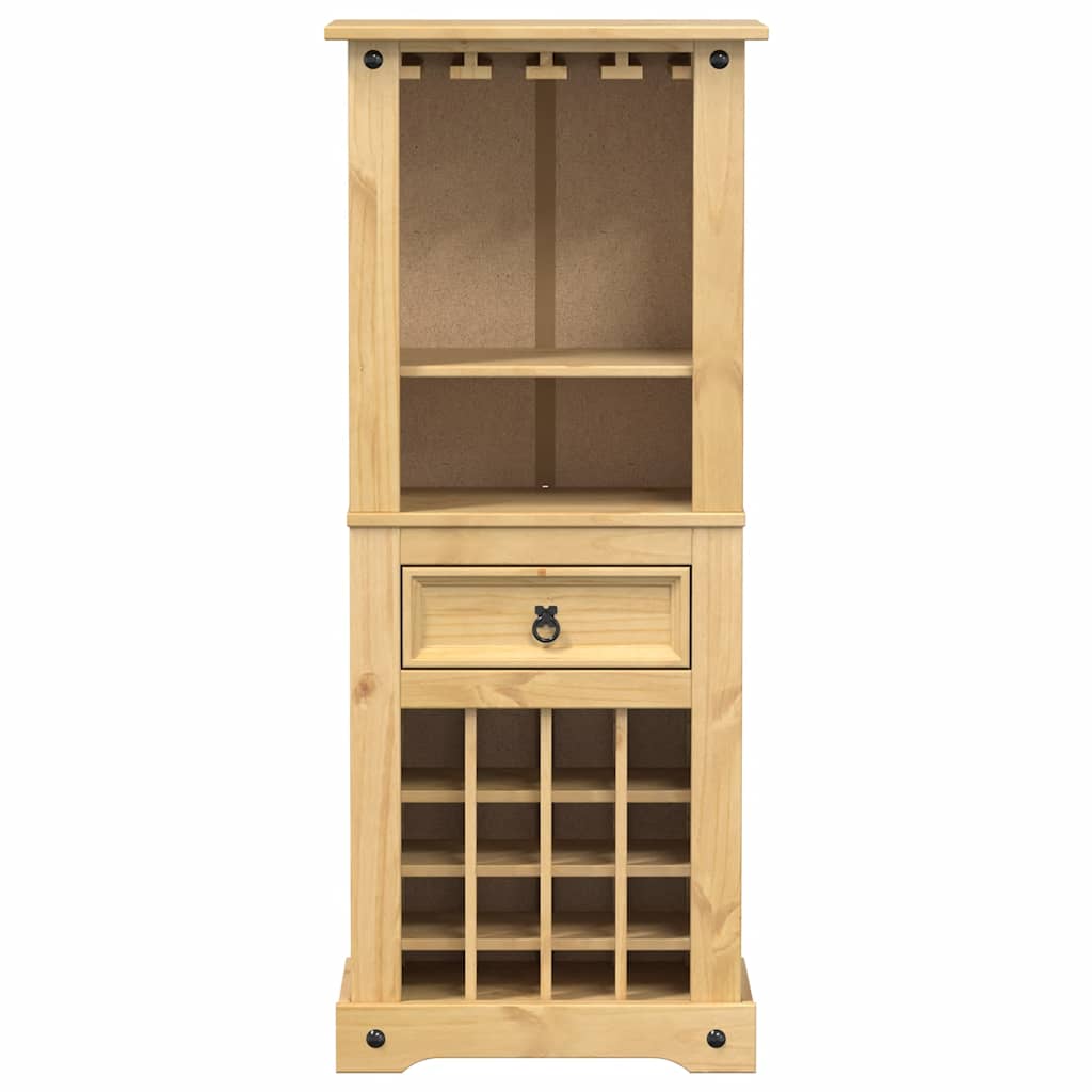 Corona Wine Rack 56 x 35 x 134.5 cm Solid Pine Wood