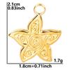 6pcs Ocean Series Sea Wave Fish Tail Shell Pendant Animal Octopus Elephant Stainless Steel Charms For Jewelry Making Accessories