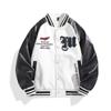 Men's American Retro PU Leather Baseball Jacket - Spring/Autumn Pilot Style