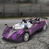 1:24 Pagani Zonda HP Barchetta Limited Convertible Edition Supercar Alloy Metal Diecast Car Model Independent DIY Design Gifts