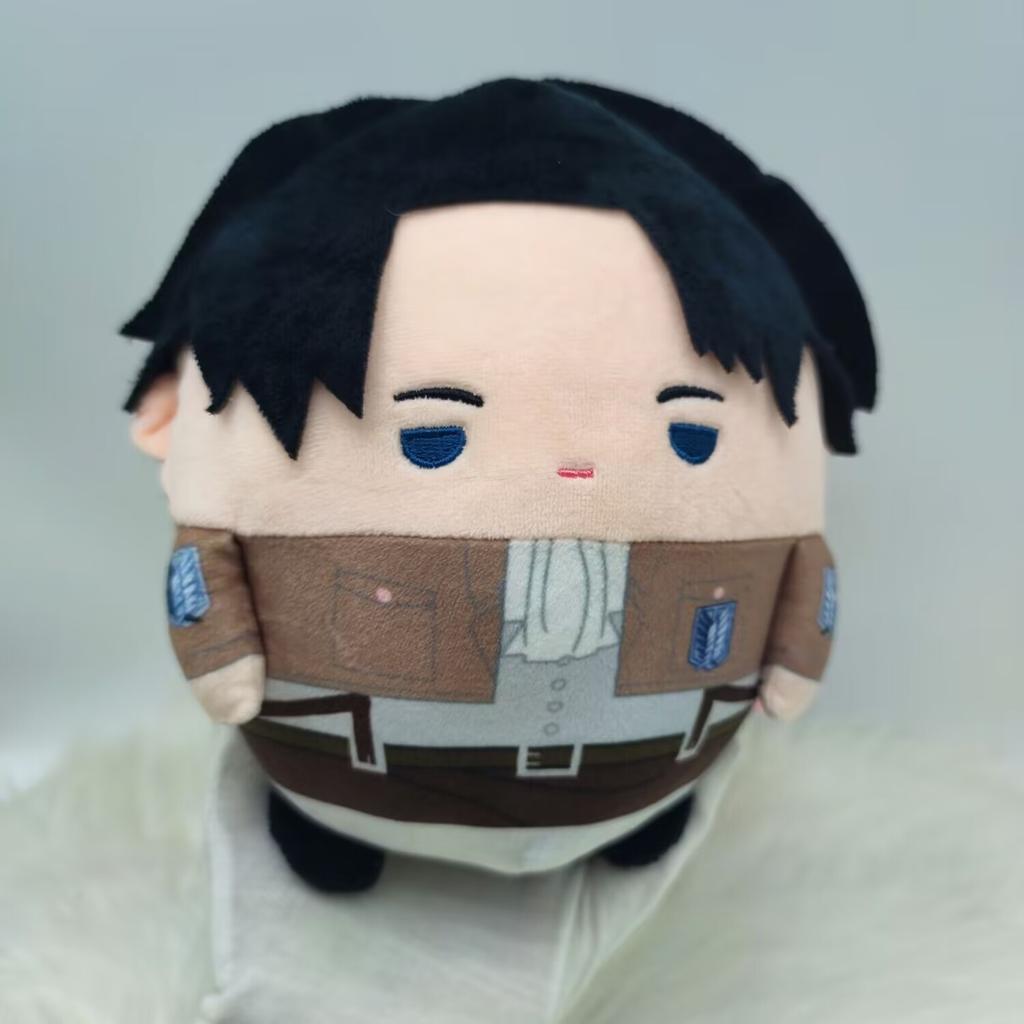 Anime Attack On Titan Plush Doll EREN MIKASA Levi·Ackerman Stuffed Toys