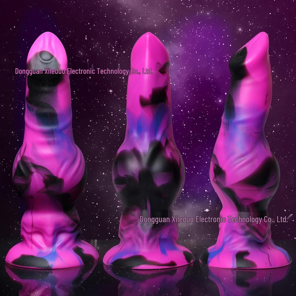 Alien-Themed Silicone Dildo: Soft, Large, Female Masturbator