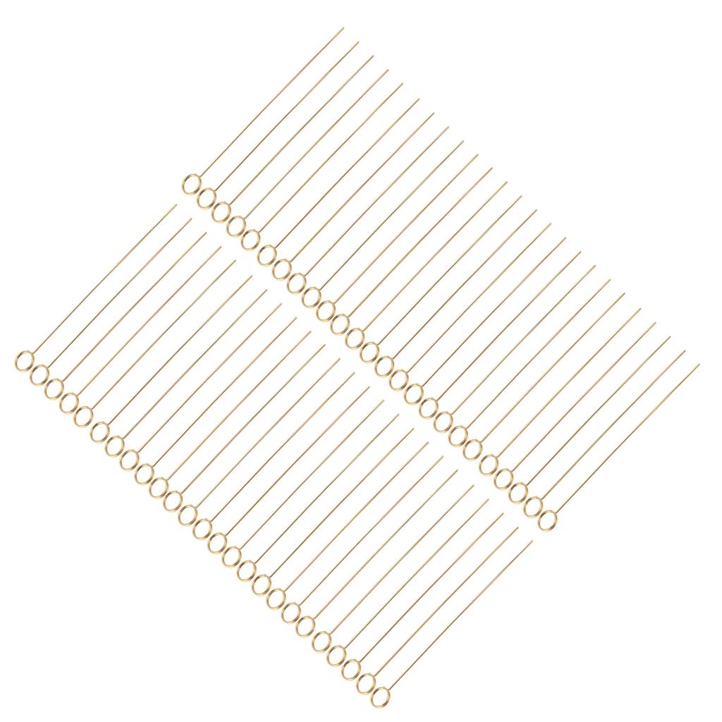 50pcs Floral Picks Clips Reusable Golden Metal Wire Floral Place Card Holder 6in Photo Memo Holder Pick for Wedding