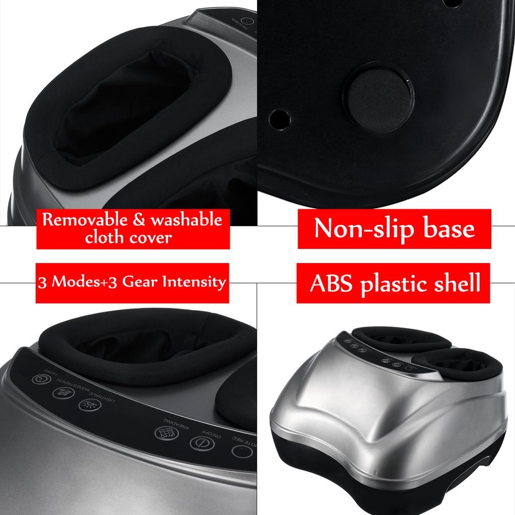 24-45W multi-function Reflexology Shiatsu Foot Massage Machine Leg Pain Relief Massager Physiother Electric Heating Foot Massage Device