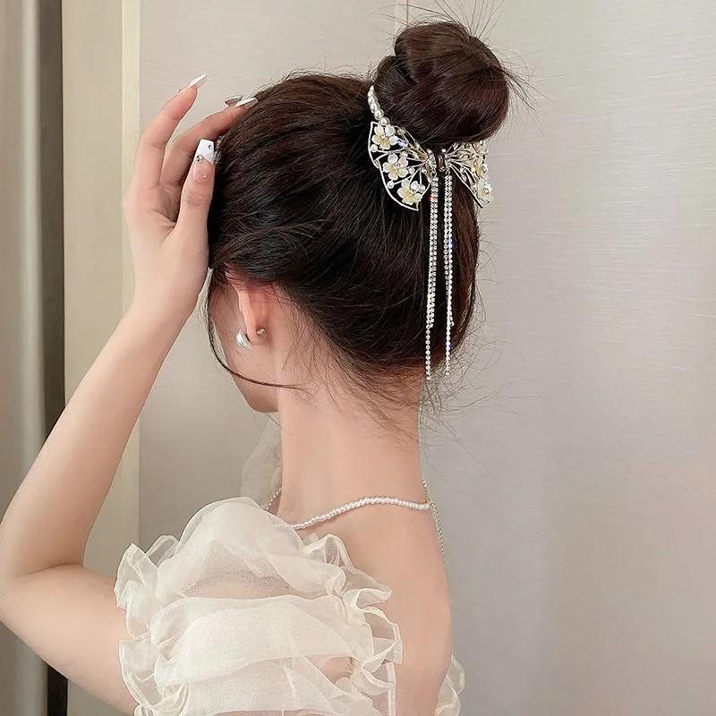 Beautiful Tassel Hair Clip Bundle Head Fixing Clip Hair Clip Bundle Buckle