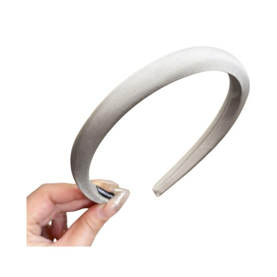 

Women Headband Candy Color Sponge Filling Elastic Fit Hair Hoop Daily Commuting School Hair Accessory